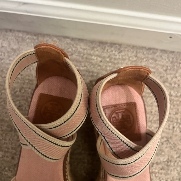 Tory Burch  Strappy Wedge Sandals